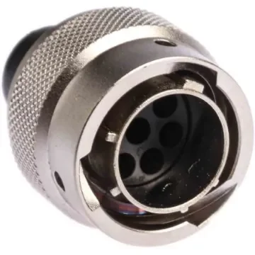 Souriau Sunbank by Eaton, UTO 8 Way Cable Mount MIL Spec Circular Connector Plug, Pin Contacts,Shell Size 12, Bayonet - UT06128PH product image