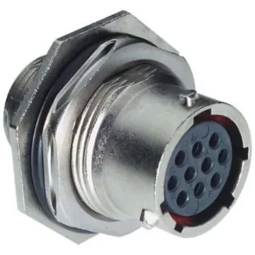 Souriau Sunbank by Eaton, UTO 10 Way Panel Mount MIL Spec Circular Connector Receptacle, Socket Contacts,Shell Size 12, - UT0W71210SH6 product image
