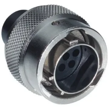 Souriau Sunbank by Eaton, UTO 6 Way Cable Mount MIL Spec Circular Connector Plug, Pin Contacts,Shell Size 10, Bayonet - UT0W6106PH product image