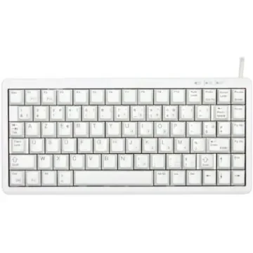 CHERRY Wired USB Compact Keyboard, AZERTY, Grey - G84-4100LCAFR-0 product image