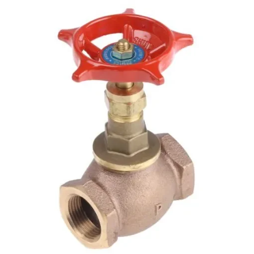 Pegler Yorkshire Bronze Globe Valve 110008, 3/4 in BSPT 32 bar product image