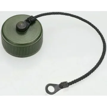Amphenol Limited TV MIL-DTL-38999 Plug Dust Cap, Shell Size 9, with Zinc Cobalt over Nickel Finish - 418-6033-09P0501-04 product image