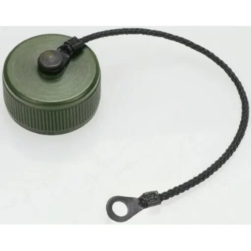 Amphenol Limited TV MIL-DTL-38999 Plug Dust Cap, Shell Size 9, with Zinc Cobalt over Nickel Finish - 418-6033-09P0501-04 product image