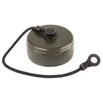 Amphenol Limited TV MIL-DTL-38999 Socket Dust Cap, Shell Size 15, with Zinc Cobalt over Nickel Finish - 418-6033-15R0501-04 product image