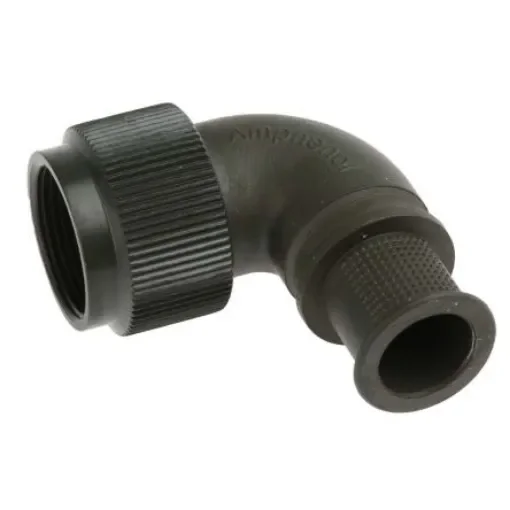 Amphenol Limited Right Angle Circular Connector Backshell, For Use With Mil-C-38999 Series III - AIA-5003-13-00-90-10-AA-04 product image