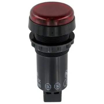 Sloan Red Panel Mount Indicator, 24V, 22mm Mounting Hole Size, IP65 - 951RROD product image