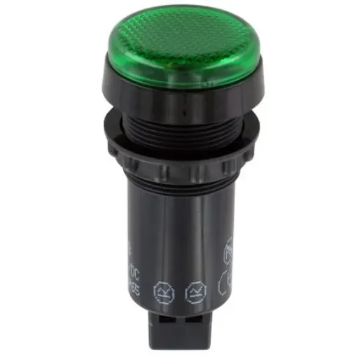 Sloan Green Panel Mount Indicator, 24V, 22mm Mounting Hole Size, IP65 - 951GGOD product image