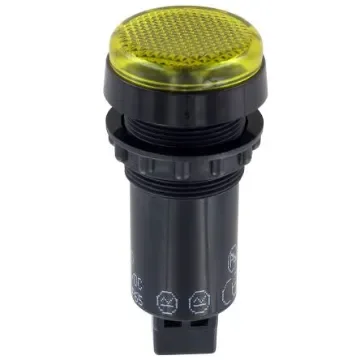 Sloan Yellow Panel Mount Indicator, 24V, 22mm Mounting Hole Size, IP65 - 951YYOD product image