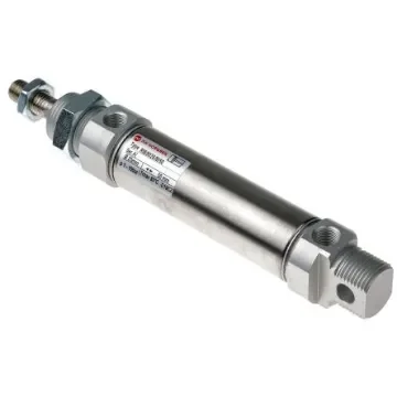 Norgren Pneumatic Piston Rod Cylinder - 20mm Bore, 25mm Stroke, RM/8000/M Series, Double Acting - RM/8020/M/25 product image