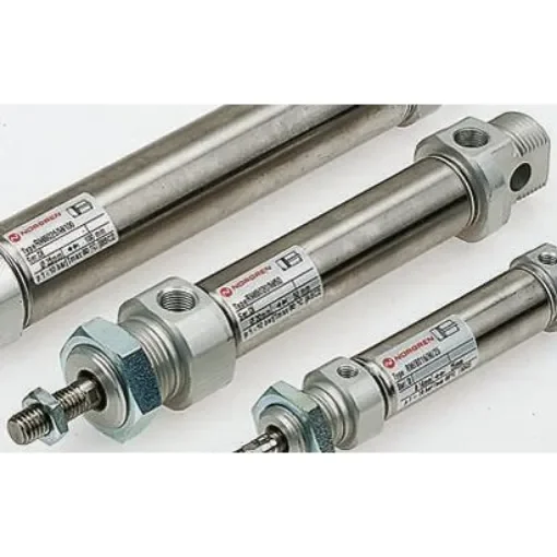 Norgren Pneumatic Piston Rod Cylinder - 12mm Bore, 50mm Stroke, RM/8000/M Series, Double Acting - RM/8012/M/50 product image