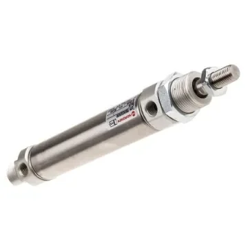 Norgren Pneumatic Roundline Cylinder - 25mm Bore, 80mm Stroke, RM/8000/M Series, Double Acting - RM/8025/M/80 product image