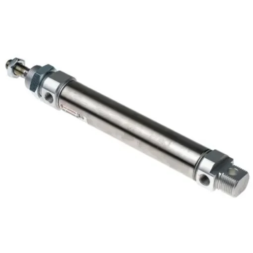Norgren Pneumatic Piston Rod Cylinder - 25mm Bore, 100mm Stroke, RM/8000/M Series, Double Acting - RM/8025/M/100 product image