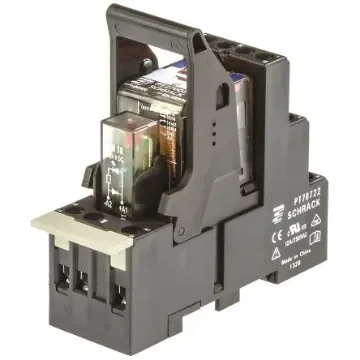 TE Connectivity DIN Rail Power Relay, 24V dc Coil, 12A Switching Current, DPDT - PT2L7LC4 8-1415534-9 product image