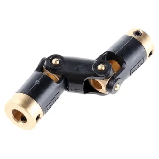Huco Universal Joint 111.13.2222, Double, Plain, Bore 6 x 6mm, 62.1mm Length product image
