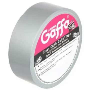 Advance Tapes AT202 Silver Gloss Gaffa Tape, 50mm x 50m, 0.22mm Thick product image