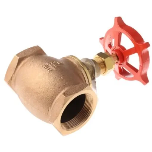 Pegler Yorkshire Bronze Globe Valve 110012, 2 in BSPT 32 bar product image