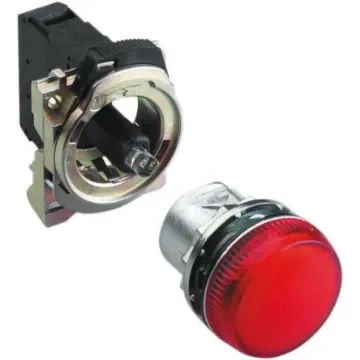 Allen Bradley, 800F, Panel Mount Green LED Pilot Light, 22mm Cutout, IP66, Round, 24V ac/dc - 800FM-P3MN3G product image