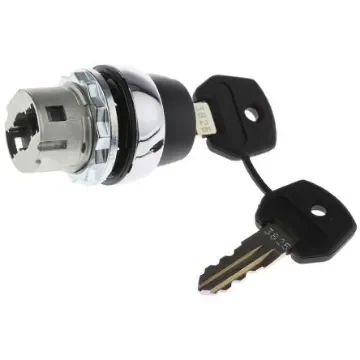 Allen Bradley 800F 3-position Key Switch Head, Latching, 22mm Cutout - 800FM-KM31 product image