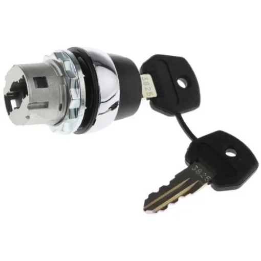 Allen Bradley 800F 3-position Key Switch Head, Latching, 22mm Cutout - 800FM-KM31 product image