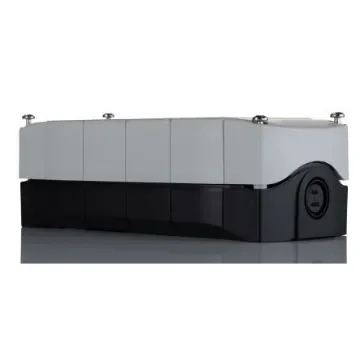 Allen Bradley Grey Plastic 800F Push Button Enclosure - 4 Hole 22mm Diameter - 800F-4PM product image