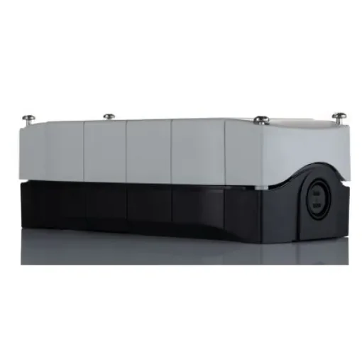 Allen Bradley Grey Plastic 800F Push Button Enclosure - 4 Hole 22mm Diameter - 800F-4PM product image