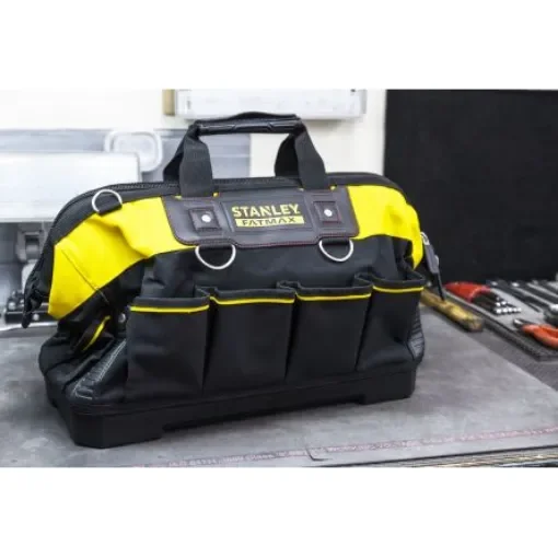 Stanley FatMax Fabric Tool Bag with Shoulder Strap 460mm x 280mm x 230mm - 1-93-950 product image