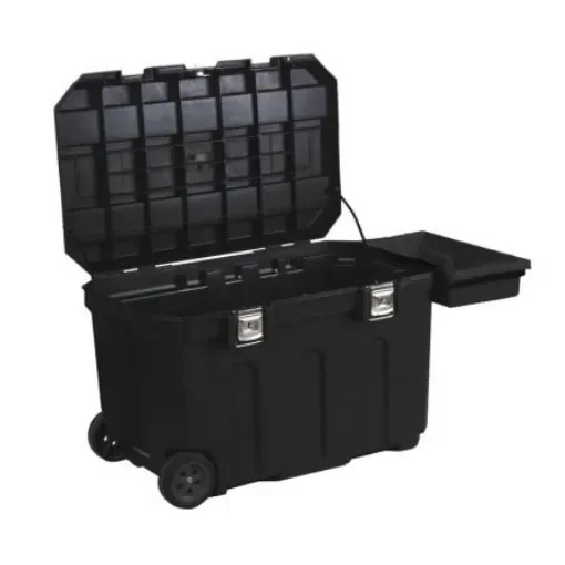 Stanley 2 Drawer Plastic Wheeled Contractor Chest - 1-93-278 product image