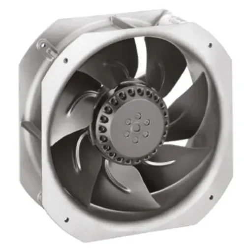 ebm-papst W4S200 Series Axial Fan, 230 V ac, AC Operation, 450m³/h, 30W, 210mA Max, 225 x 225 x 80mm - W4S200-HK04-01 product image