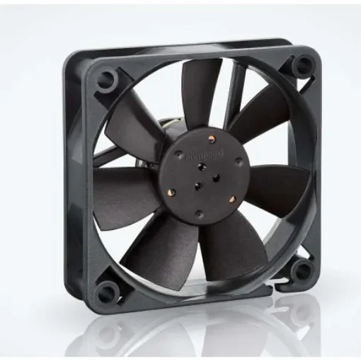 ebm-papst 600 F Series Axial Fan, 5 V dc, DC Operation, 29m³/h, 1.2W, 220mA Max, IP20, 60 x 60 x 15mm - 605 F product image