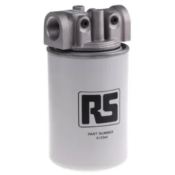 RS PRO 12 bar 3/4in Hydraulic Spin-On Filter Can, 65L/min max, 10µm filtration size - 512588 product image