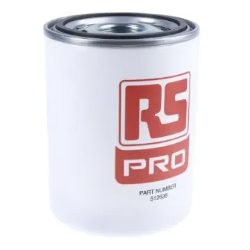 RS PRO 12 bar 1-1/4in Hydraulic Spin-On Filter Can, 95L/min max, 10µm filtration size - 512635 product image