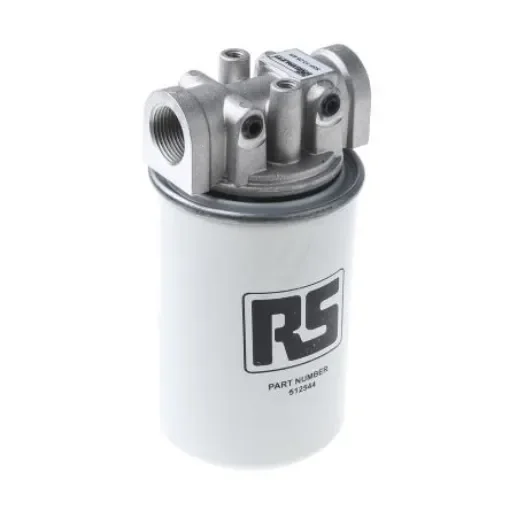 RS PRO 12 bar 3/4in Hydraulic Spin-On Filter Can, 65L/min max, 10µm filtration size - 512667 product image