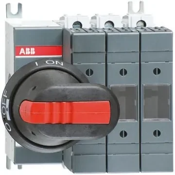 ABB Fuse Switch Disconnector, 3 Pole, 100A Max Current - OS100GB12P  1SCA114586R1001 product image