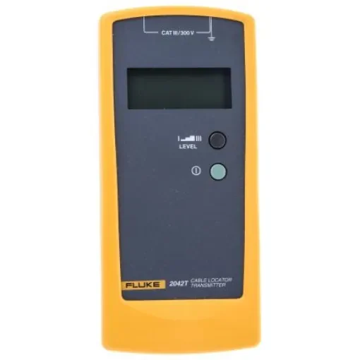 Fluke 2042T Cable Tracer Transmitter, Cable Detection Depth 2.5m CAT III 300 V, Maximum Safe Working Voltage 400V - FLUKE 2042T product image