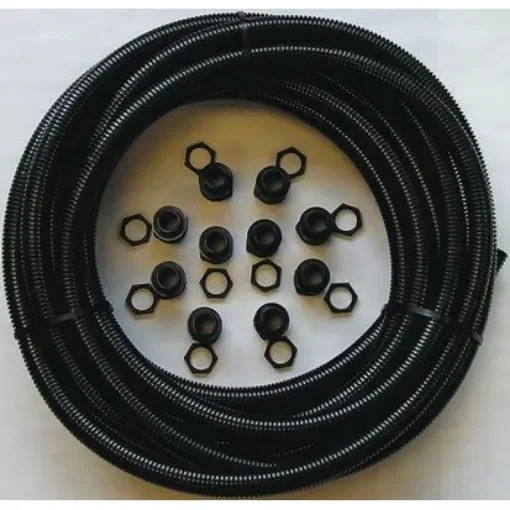 RS PRO Flexible Contractor Pack Conduit, 25mm Nominal Diameter, Plastic, Black - 5132382 product image