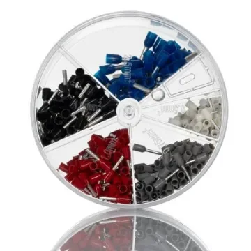 RS PRO 400 Piece Bootlace Ferrule Crimp terminal Kit - 5132540 product image