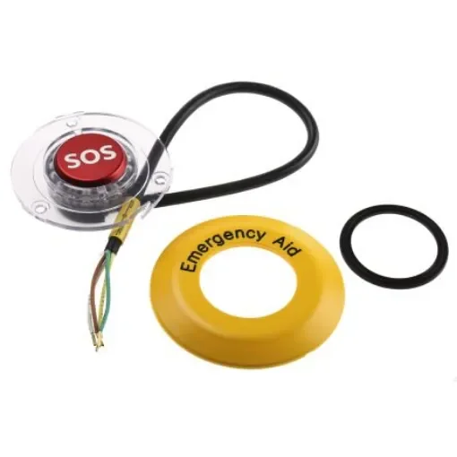 EAO 56 Series Illuminated Emergency Stop Push Button, Panel Mount, SPST, IP65, IP67 - 56-131.20.300.24.01.000, 56-1400/117 product image