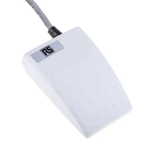 RS PRO General Purpose Momentary Foot Switch - Thermoplastic Case Material, SP-CO, 3 A Contact Current, 24V Contact - 5135139 product image