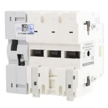 Socomec Fuse Switch Disconnector, 3 Pole, 32A Max Current, 10A Fuse Current - 3841 3003 product image