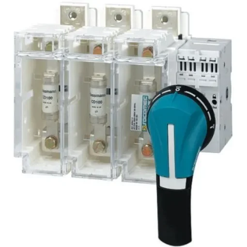 Socomec Fuse Switch Disconnector, 3 Pole, 160A Max Current, 10A Fuse Current - 3841 3016 product image