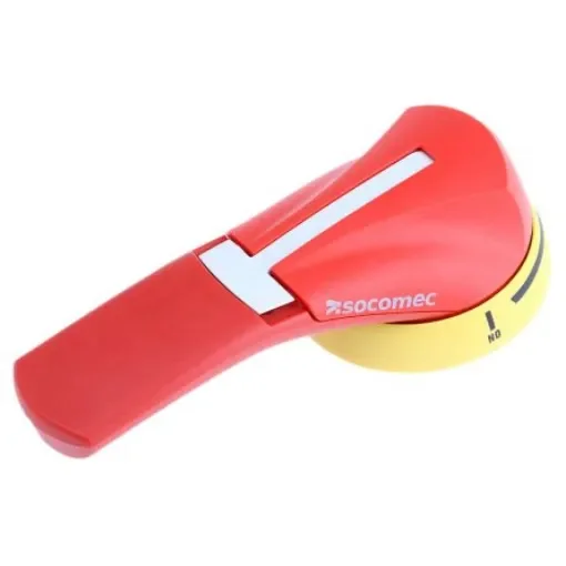 Socomec Red/Yellow Rotary Handle - 1424 2111 product image