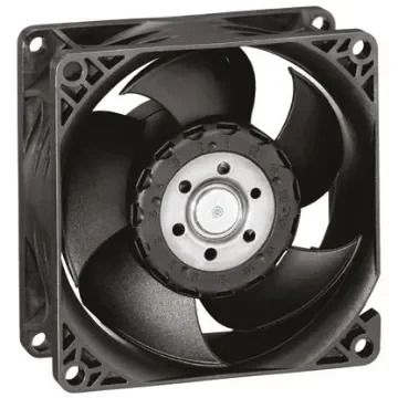 ebm-papst 8200 J Series Axial Fan, 12 V dc, DC Operation, 132.6m³/h, 10W, 833mA Max, 80 x 80 x 38mm - 8212JN product image