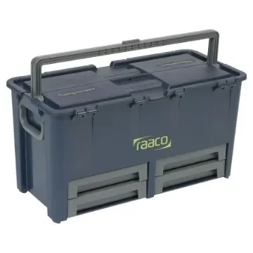 Raaco 4 drawers  Plastic Tool Box, 621 x 322 x 311mm - 136624 product image