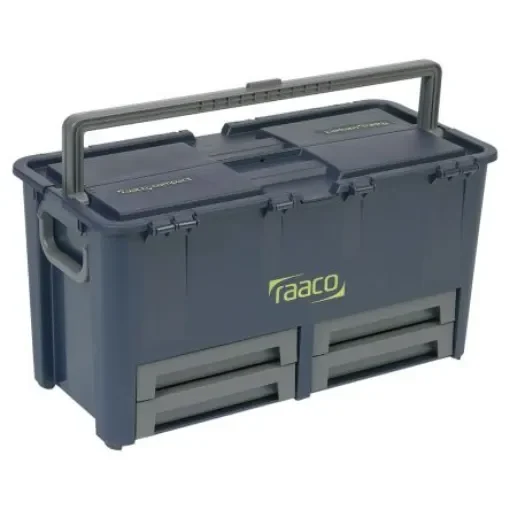 Raaco 4 drawers  Plastic Tool Box, 621 x 322 x 311mm - 136624 product image