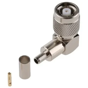 Telegartner, Jack Cable Mount TNC Connector, 50O, Crimp Termination, Right Angle Body - J01010R0002 product image