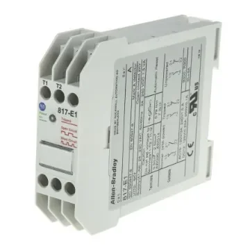 Allen Bradley Temperature Monitoring Relay, DPST, DIN Rail - 817-E1 product image