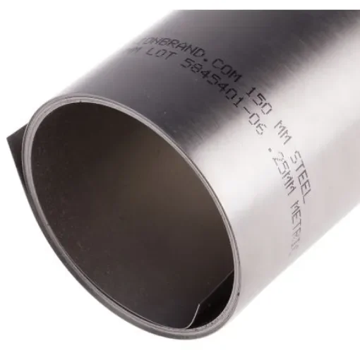 Steel Shim, 2.5m x 150mm x 0.25mm - 518841 product image