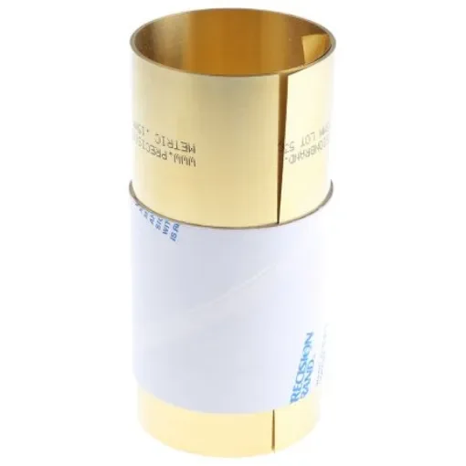 Brass Shim, 2.5m x 150mm x 0.15mm - 519084 product image