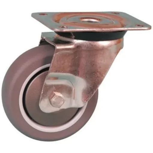 Guitel Hervieu Swivel Castor Wheel, 90kg Capacity, 100mm Wheel - 368653 product image