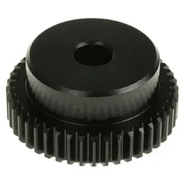 RS PRO Steel 44 Teeth Spur Gear, 1 Module, 10mm Bore Diam, 44mm Pitch Diam, 35mm Hub Diam - 5216345 product image